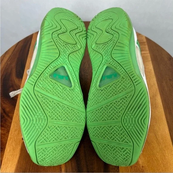 Nike Air Lebron Green White Lace up Athletic Shoes Size 6.5 Y - Picture 9 of 11
